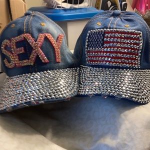 Women’s bling caps